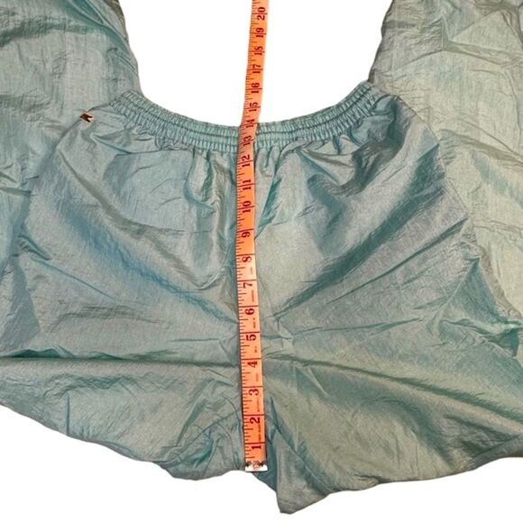 Vintage 80s Lacoste Turquoise Shell Track Pants. size XS - Picture 5 of 8